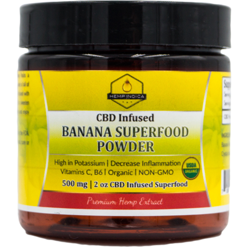 Banana CBD Superfood Powder