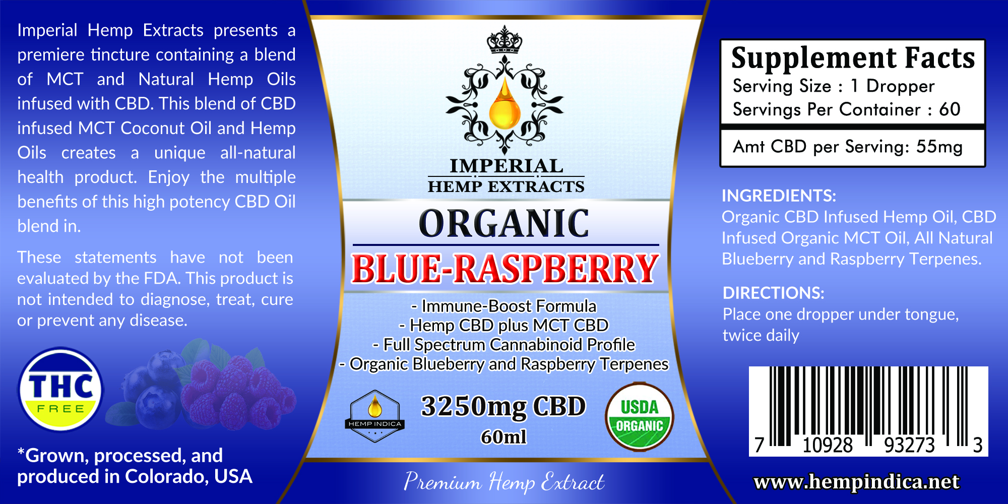 blue raspberry cbd oil