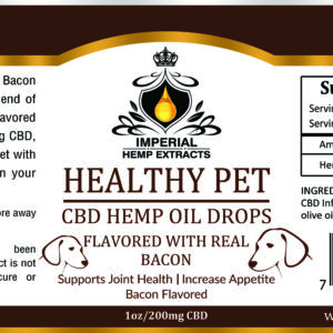 Bacon CBD Drops for Dogs