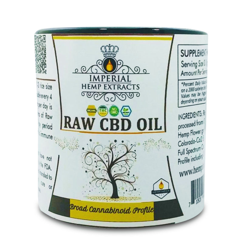 Raw CBD Oil