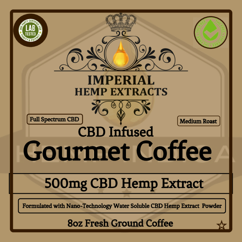 CBD Coffee Label