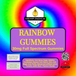Full Spectrum CBD Gummies - Rainbow